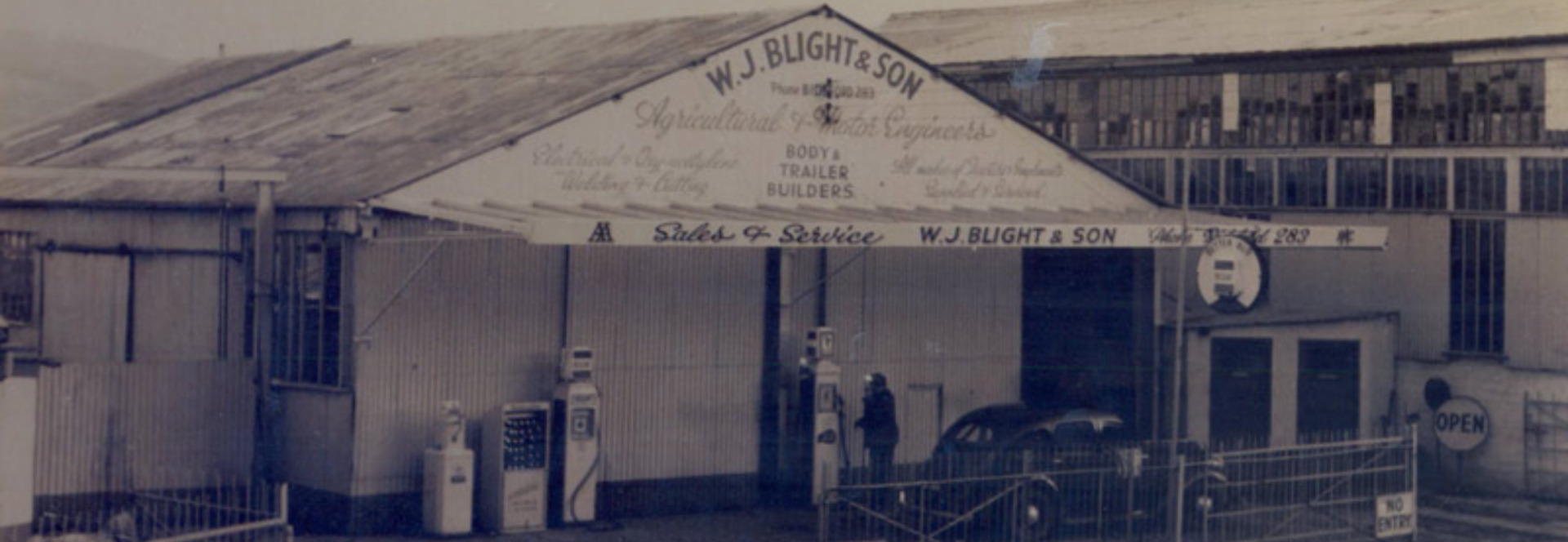 Blights Motors - Our History